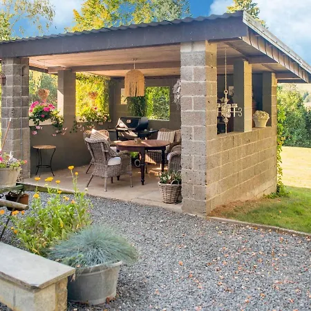 Luring Holiday Home In Lierneux With Garden Exterior photo