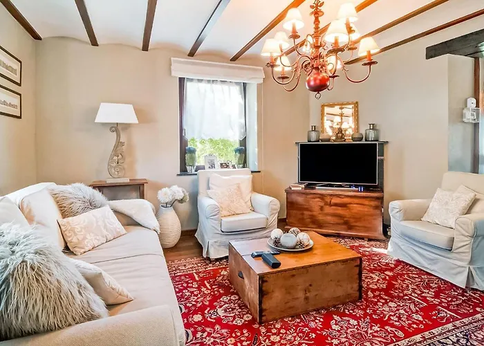 Luring Holiday Home In Lierneux With Garden