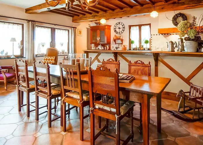 Luring Holiday Home In Lierneux With Garden